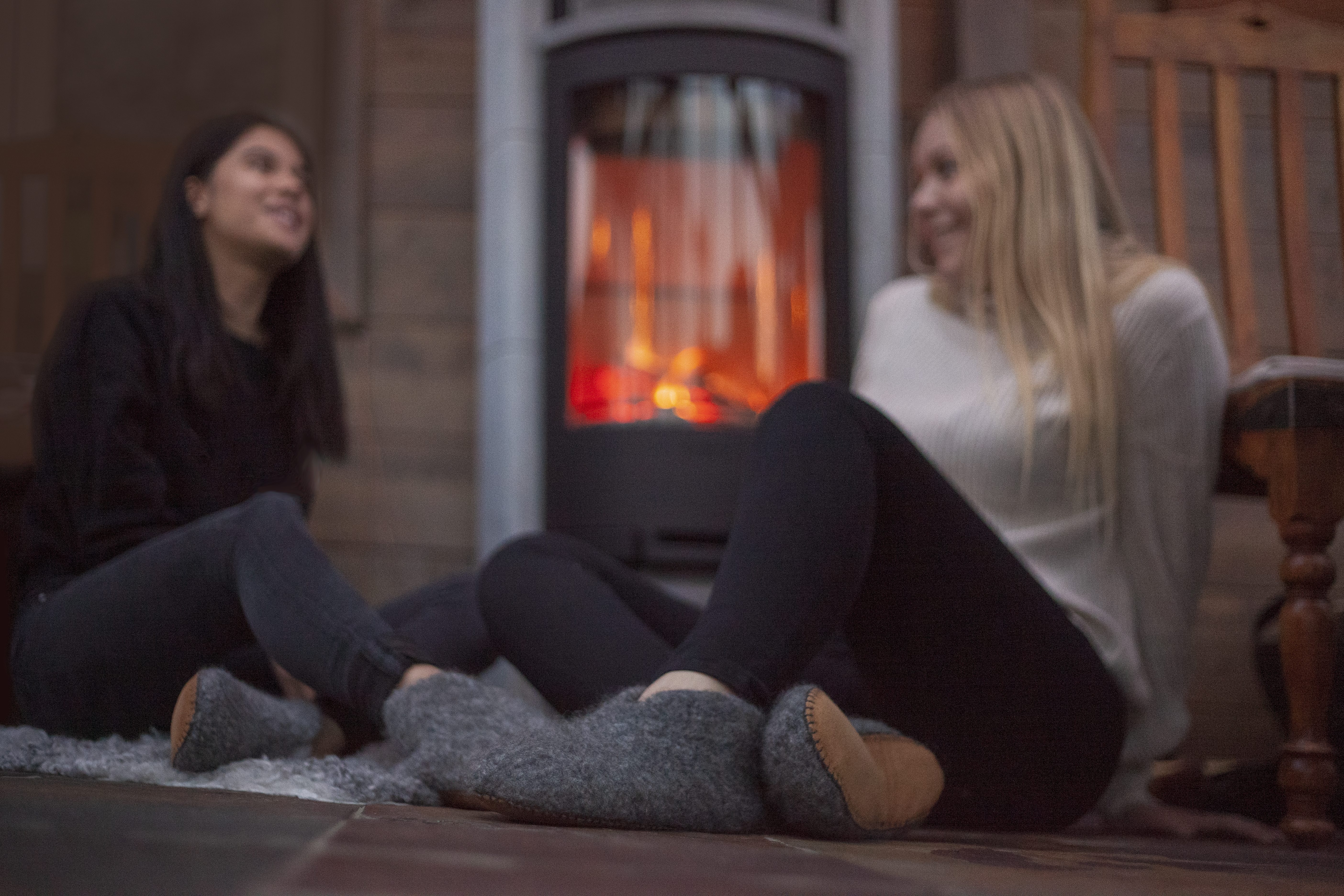 Januari och kvällar framför brasan!